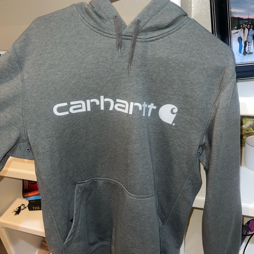 Unisex green carhartt hoodie